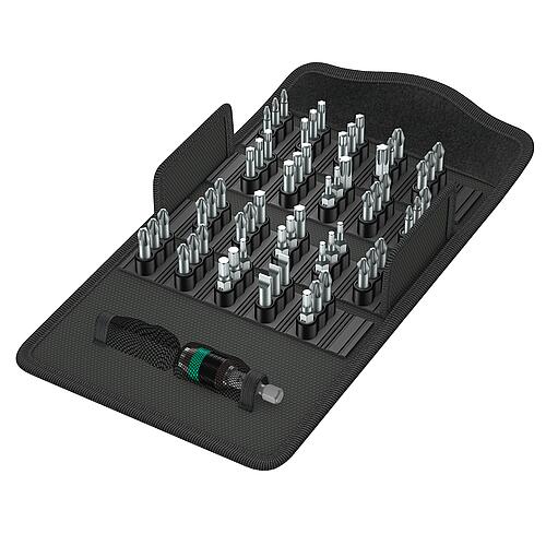 Bitset Wera Bit-Safe Universal 1 61-piece with Bit holder