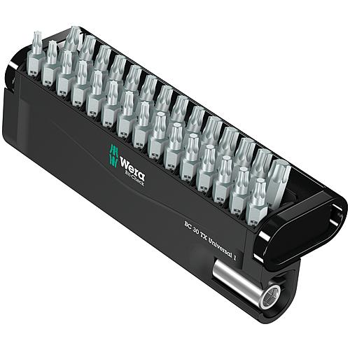 Bitset WERA Bit-Check Universal 1 30-piece TX with universal holder