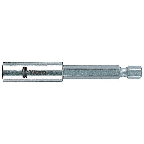 Bit holder 899/4/1 S Universal WERA, 1/4” hex, with strong snap ring and powerful permanent magnet Standard 1