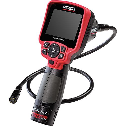 Inspection camera CA-350X WIFI/Bluetooth, 3.5" colour display, 90 cm cable, mains/battery operation