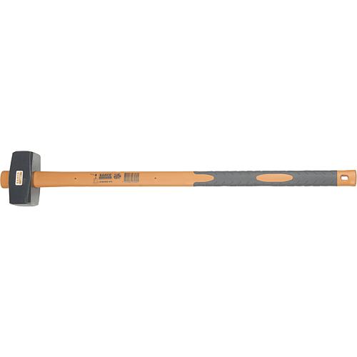 Sledgehammer LS-MASSE-4FG, flat head on both sides, straight fibreglass handle Standard 1