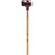 SIMPLEX sledgehammer with malleable cast iron body and hickory shaft, rubber/super plastic
 Standard 1