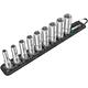 Socket wrench set 3/8", 9-piece, long Standard 1