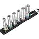 Socket wrench set WERA, 1/2”, 6-piece, for hex socket, long Standard 1