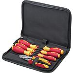 Tool set screwdrivers, side cutter, 7-piece