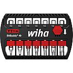 Bit Set BitBuddy® Wiha® TY-Bit 49 mm Pozidriv, Torx® 7 piece 1/4"