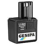 Batterie de rechange Gesipa 14,4 V 4,0 Ah Li-Ion