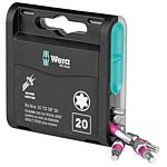 Bit-Großpackung WERA 867/1 TORX® mit Haltefunktion,T20, VPE = 20 Stück