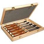 Kit de ciseaux à bois Bailey®, 5 pièces en coffret bois