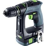 Festool CXS 12 2.5-Plus cordless drill driver, 12 V with 2x 2.5 Ah batteries and charger