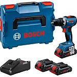 Akku-Bohrschrauber BOSCH GSR 18V-65 18V mit 3x 4,0 Ah ProCORE Akkus und Ladegerät