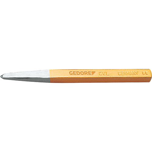 Tile point chisel 4-sided, length 100 mm