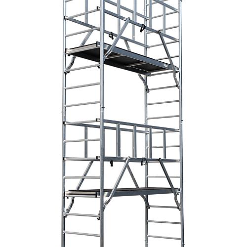 Folding scaffold ProTec XS, working height approx. 4.80 m