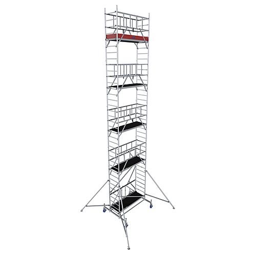 Folding scaffold ProTec XS, working height approx. 10.80 m Standard 1