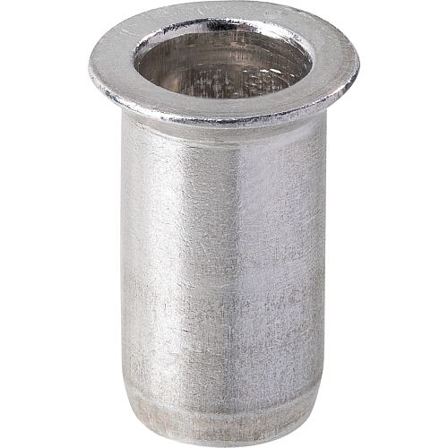 Blind rivet nuts, aluminium, countersunk Standard 1