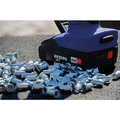 Batterie de rechange Gesipa CAS Anwendung 1