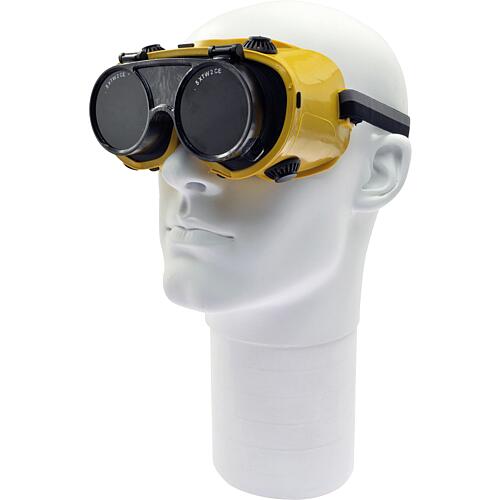Welding goggles with folding frame Anwendung 1