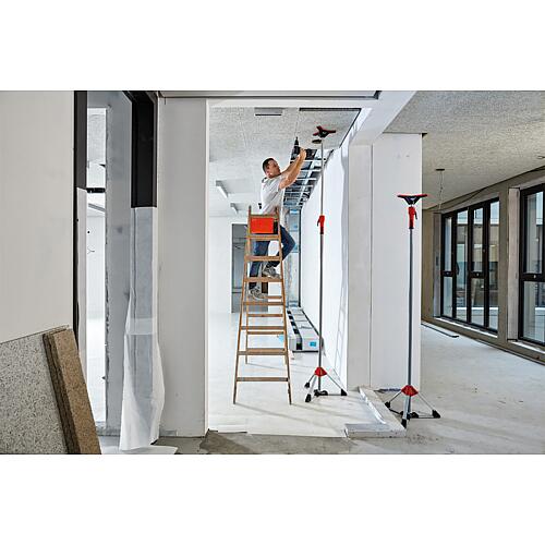 Promotions set consisting of 2 x ceiling support + 2 x construction stand Anwendung 6