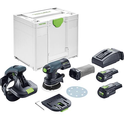 Battery edge grinder ES-ETSC 125 3, 18 V Anwendung 1