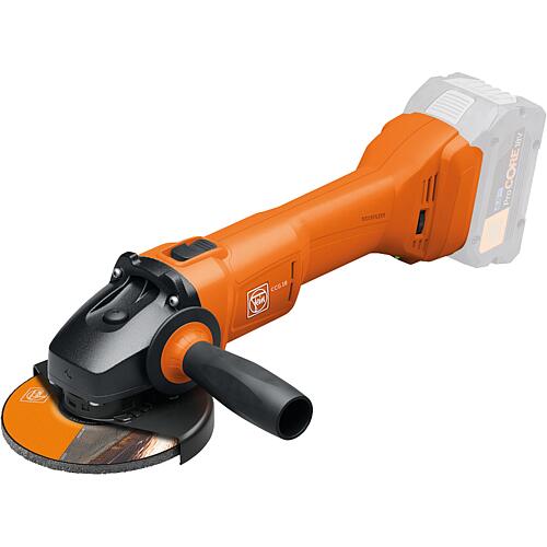 Cordless angle grinder Fein CCG 18-125-10 AS, 18 V without battery and charger