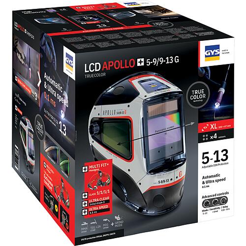 Welding helmet LCD APOLLO 5-9 / 9-13 G Anwendung 1