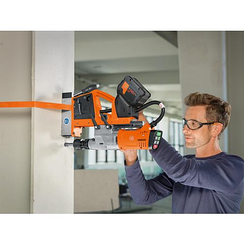 Cordless magnetic core drill AKBZ 35 PMQW AS, 18 V Anwendung 2
