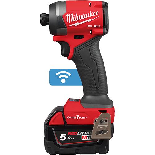 Milwaukee M18ONEID3-502X Cordless impact screwdriver, 2 x 5.0 Ah Batteries and chargers