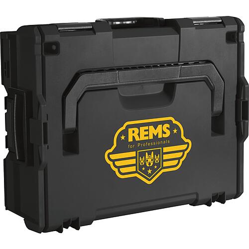 Pack promotionnel Rems Sertisseuse sans fil E 22 V "Black" Limited Edition Anwendung 2