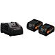 Battery starter set Fein GBA 18V 2x 5.0 Ah batteries and charger