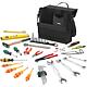 Tool sets WERA SHK 1 for Plumbing, Heating and Air Conditioning, 36-piece, in 2go tool container