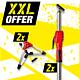 XXL offer ceiling support and stand, 4-piece