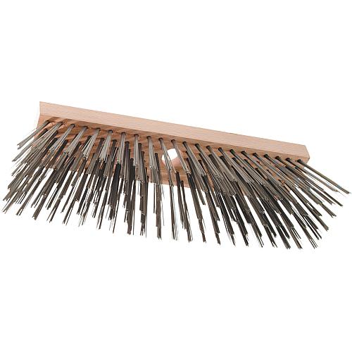 Steel wire broom, 6-row Standard 1