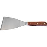 Abbrennspachtel 75mm, Haromac durchg., konisches Blatt, INOX,