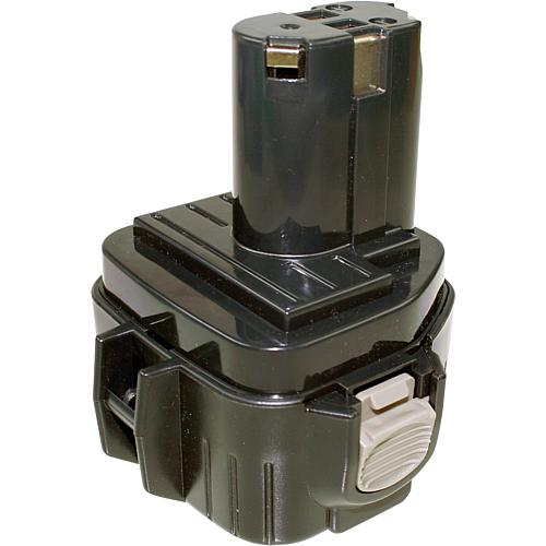 Replacement battery suitable for Makita, Ni-MH, 12 V, 2.0 Ah Standard 1