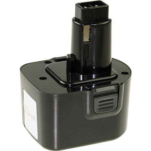Replacement battery suitable for Dewalt, Ni-MH, 12 V, 2.0 Ah Standard 1