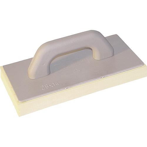 Plastic plastering float with fine sponge Standard 1