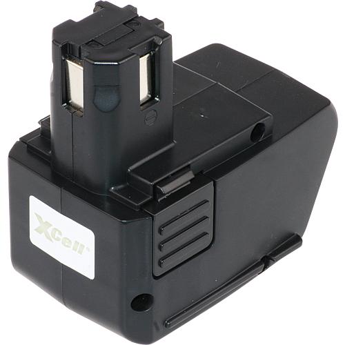 Replacement battery suitable for Hilti, Ni-MH, 9.6 V, 2.0 Ah Standard 1