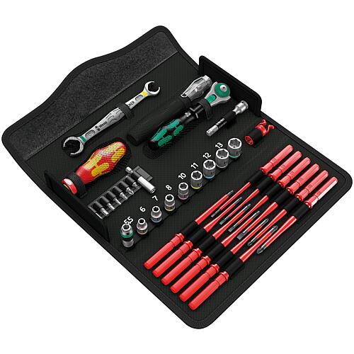 Wera W1 maintenance tool kit, 35-piece  Standard 1