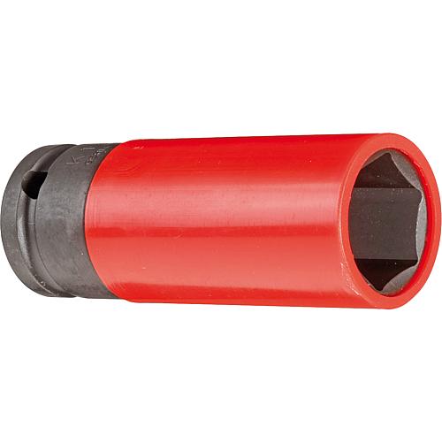 Kraftschraubereinsatz GEDORE red 1/2", 85mm lang, 21mm mit Schonhülse