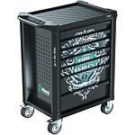 Workshop trolley WERA Tool Rebel 94-piece