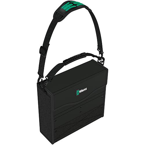 Wera 2go 2 tool bag, with holder, carrying strap and tool container Standard 1