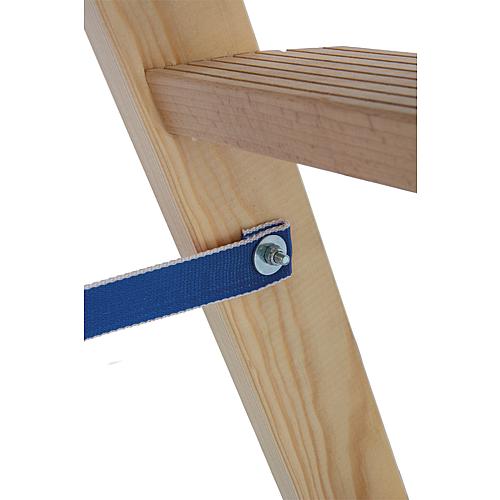 Sprossen/Stufen-Doppelleiter Holz Anwendung 3