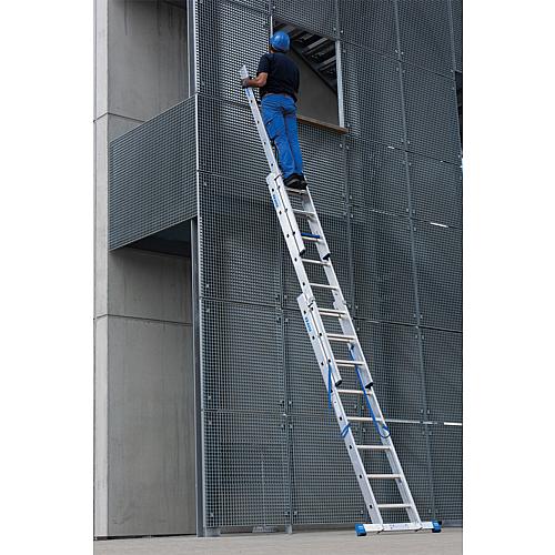 Multi-purpose ladder, three-piece