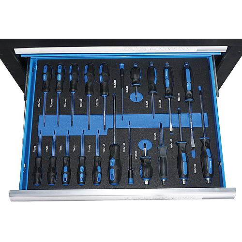 Workshop trolley equipped with tools, 165-piece Anwendung 2