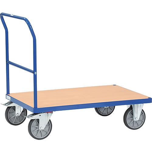 Sliding handle trolley 2502 fetra® max. load 600Kg, loading area 1000x700mm