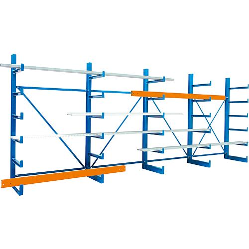 Cantilever base shelf on one side with 6 levels Anwendung 3