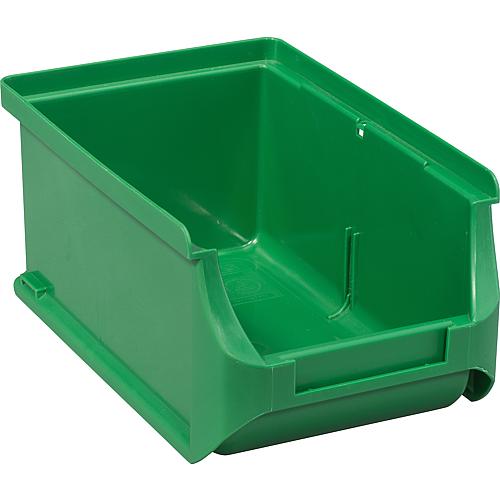 Semi-open front storage container green WxDxH 102x160x75mm ProfiPlus Box 2