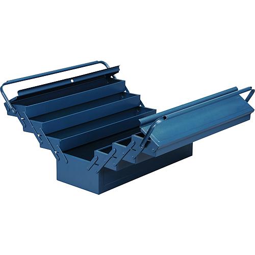 Metal tool box, with 7 compartments Standard 1