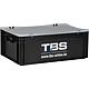 boîte de transport TBS noire avec couvercle transparent, unité d'emballage ou conditionnement Standard 4