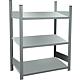 Beverage crate shelf with steel shelves, shelf load 150 kg, width 976 mm Standard 1